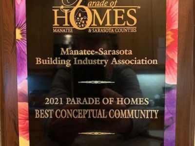 Parade of Homes 2021 Award_The Cove
